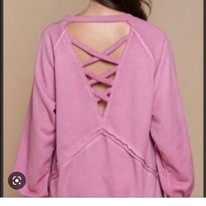 Oversized Pink Sweater